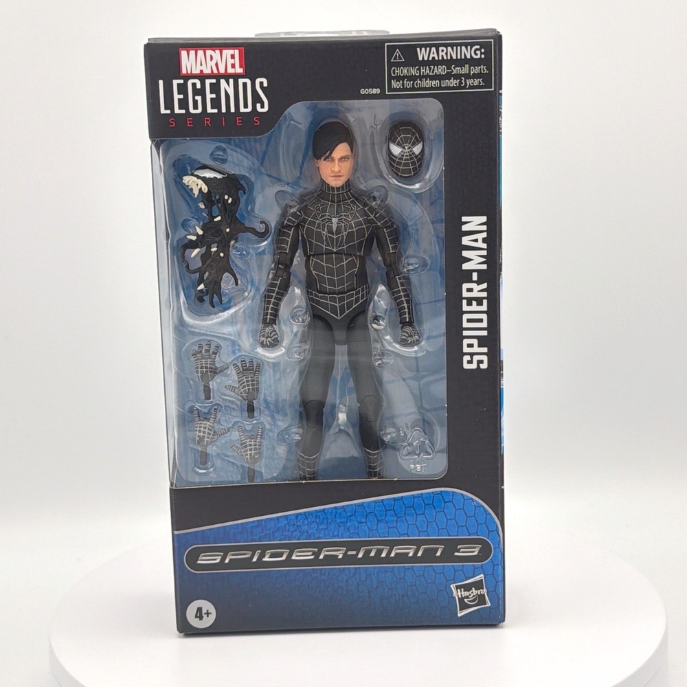 Marvel Legends Spider-Man 3 Black Suit Symbiote Tobey Maguire 6" Figure NIB